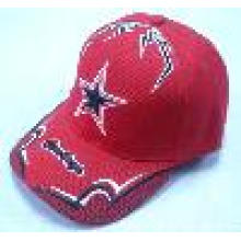 Baseball Cap with Mesh Applique - 1052